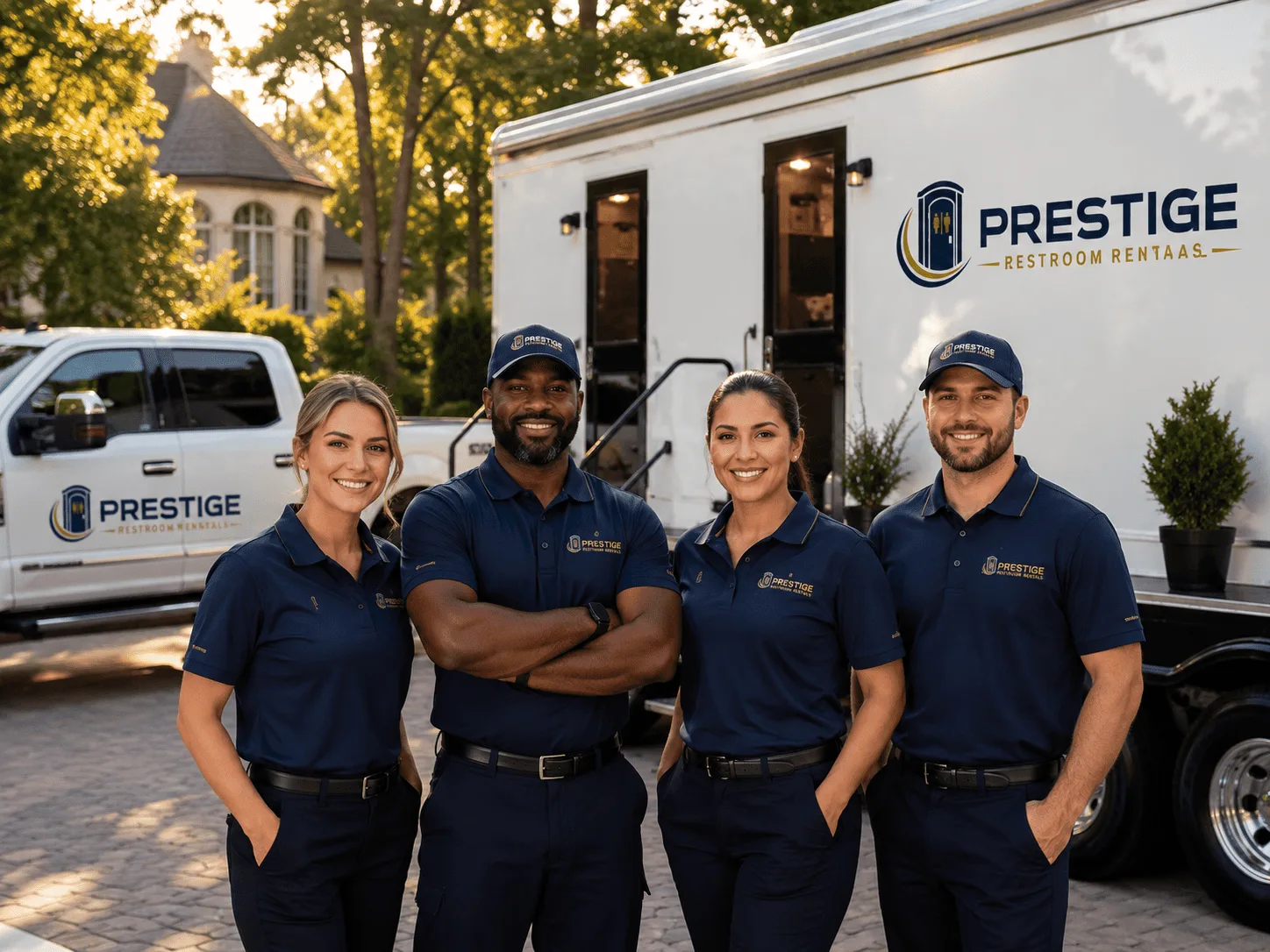 Trusted Luxury Portable Restrooms company in Steele, KY